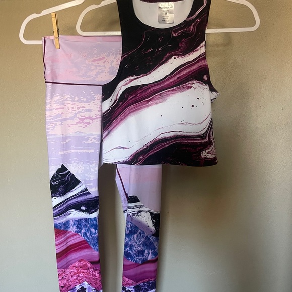 Mountain Jibe Pants - 2Pc Yoga Outfit M